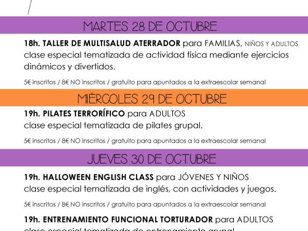 SEMANA EXTRAESCOLARES TEMATIZADA