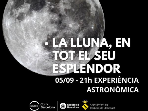 La lluna en tot el seu esplendor