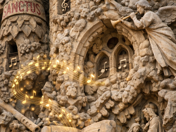 La sagrada família com a instrument sonor, taller familiar