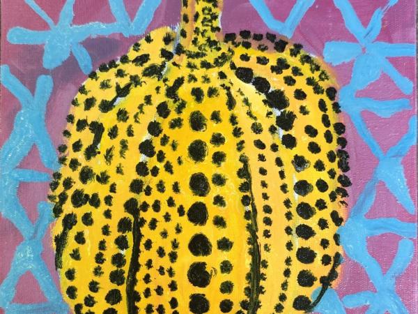 CreArt: Carbasses infinites, un homenatge a Yayoi Kusama.