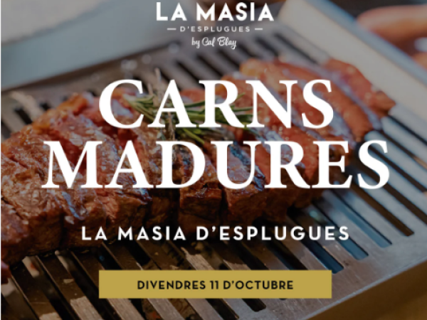 Sopar de carns madures a la Masia d'Esplugues