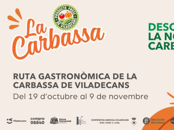 Ruta gastronòmica de la carbassa ce Viladecans