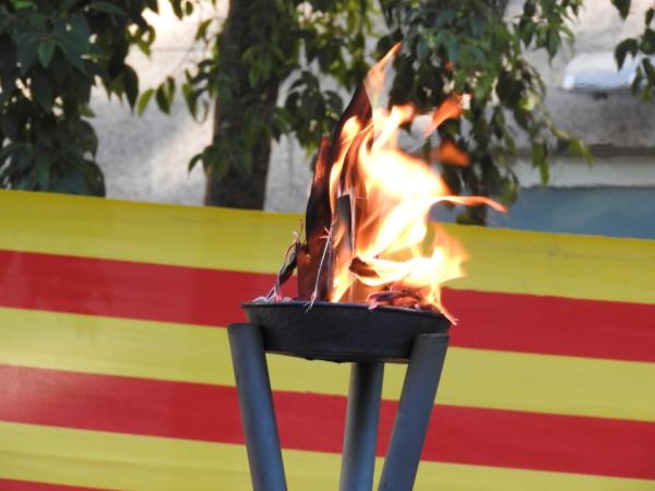 Arribada de la Flama del Canigó