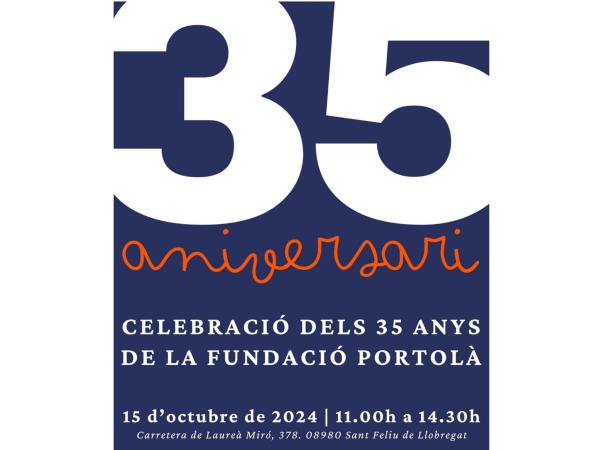 Celebració dels 35 anys de la Fundació Portolà