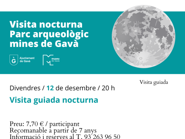 Visita nocturna Parc Arqueològic Mines de Gavà