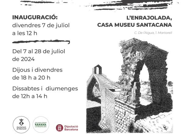 Inauguració de l'exposició "Mirades amb tinta. Carme Puy Badia"