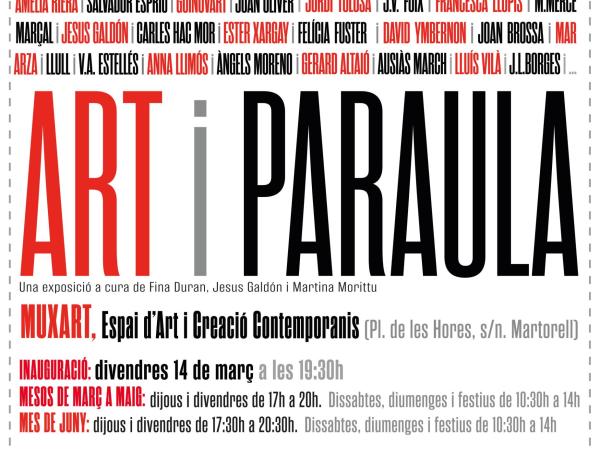 Visita comentada a l'exposició "Art i Paraula"