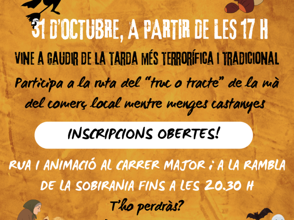Halloween - Castanyada 2025 Vallirana Halloween - Castanyada 2025 Vallirana