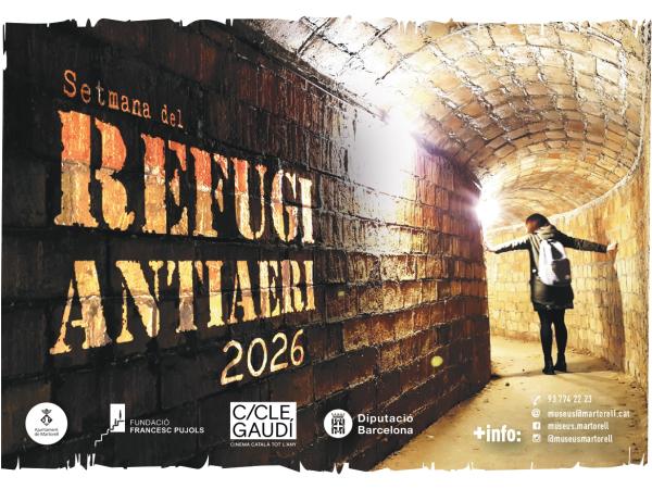 Visita lliure al refugi antiaeri i a l’exposició "Construïm refugis. Martorell sota les bombes'".