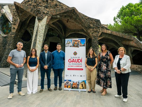 Presentació de La Ruta de Gaudí i el modernisme al Baix Llobregat