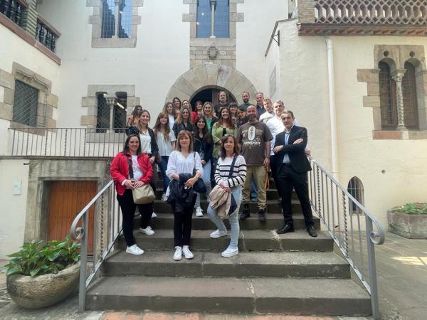 Els Punts d'Informació del Baix Llobregat visiten "L'Enrajolada" - Casa Museu Santacana a Martorell