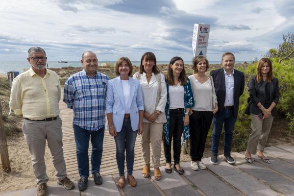 Comencen les actuacions per fomentar el turisme sostenible de sol i platja al Delta del Llobregat