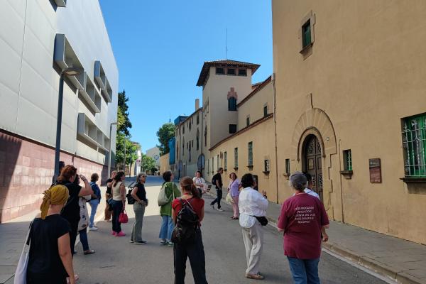 Els Punts d'Informació del Baix Llobregat visiten els atractius turístics d'Esplugues de Llobregat