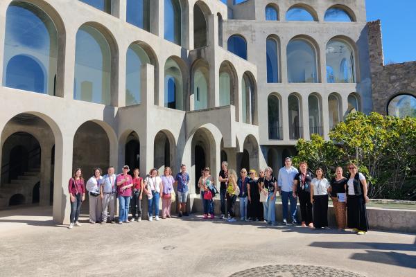 Els Punts d'Informació del Baix Llobregat visiten els atractius turístics d'Esplugues de Llobregat