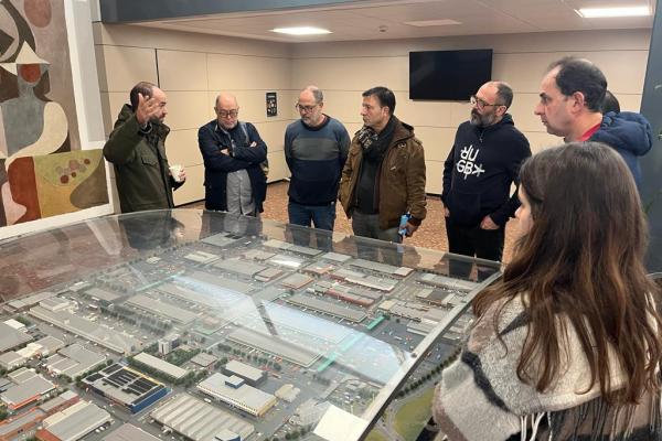 Visita a les parades de producte fresc del Parc Agrari a Mercabarna