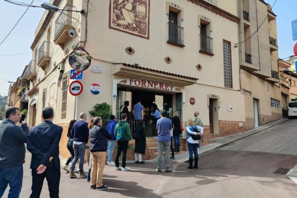 Els Punts d'Informació del Baix Llobregat visiten Catalunya en Miniatura, El Forneret i el Museu de Cinema i de Torrelles Ca la Cinta a Torrelles de Llobregat