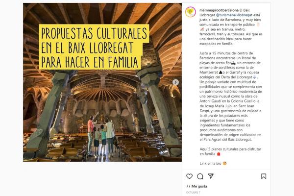 El Baix Llobregat a la "Guia Cultura Family Welcome" de Mammaproof