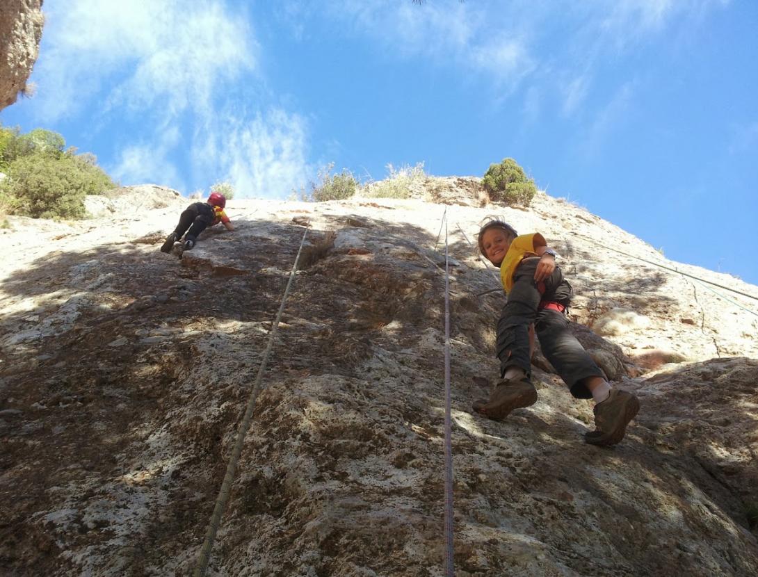 Escalada a Montserrat amb la Sargantana - Escolars