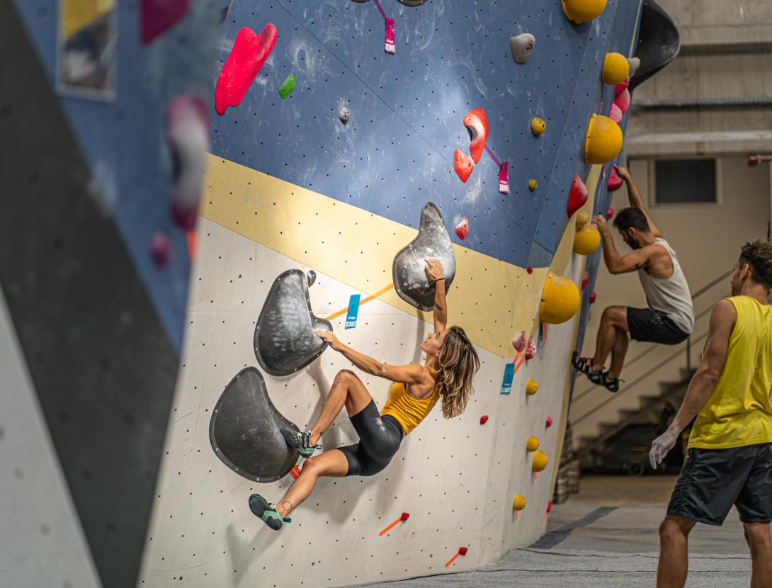 Escalada, fitness y yoga