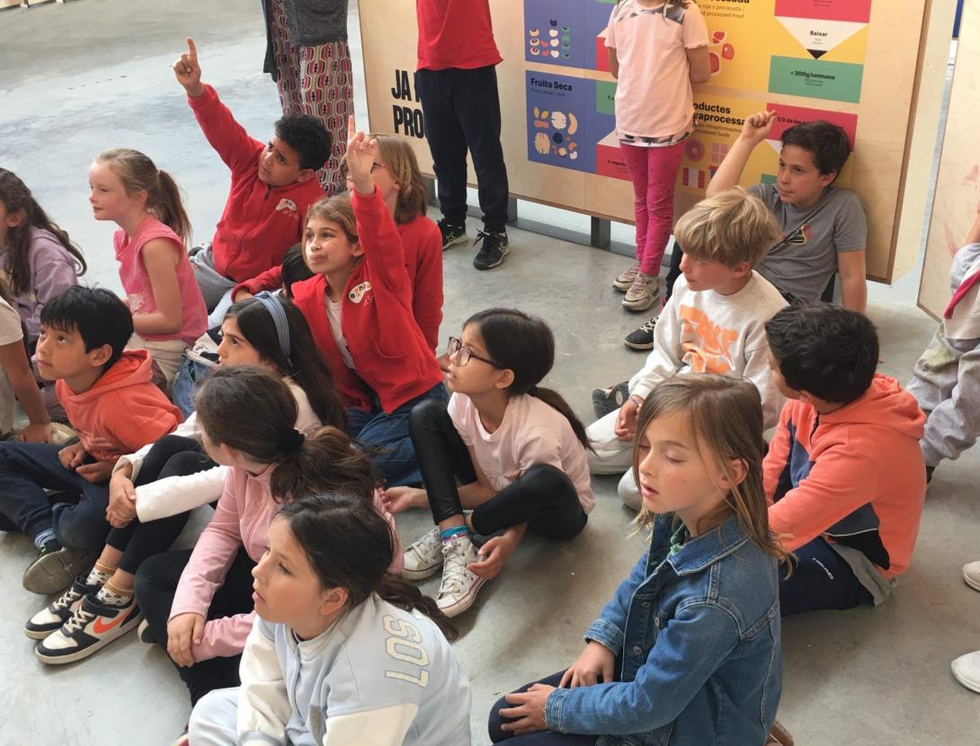 Visita comentada a l'exposició Menja, Actua, Impacta