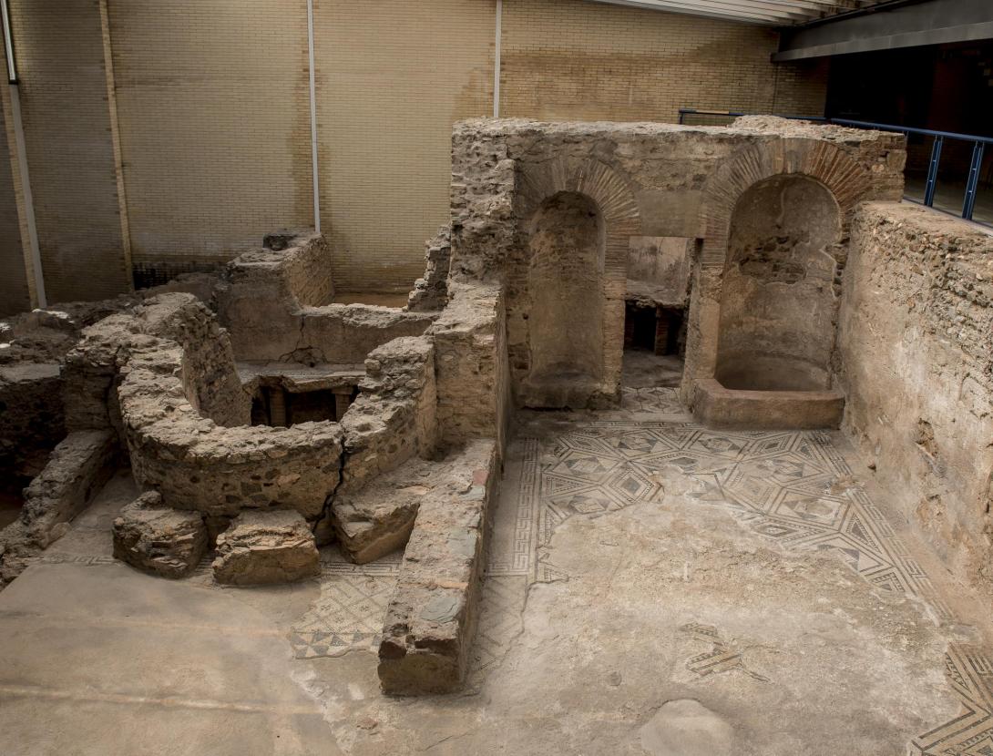 Visita guiada a les termes romanes