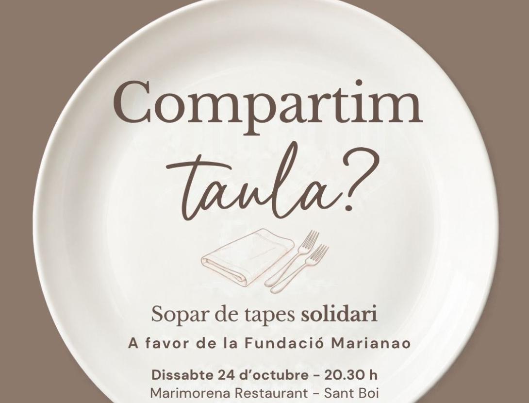 Sopar Solidari Marimorena - Fundació marianao