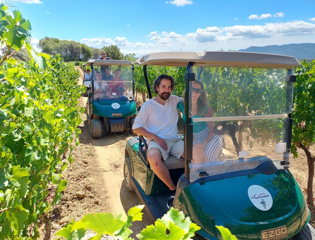 Buggy Vinya. Visita el Celler Can Casals BUGGY VINYA