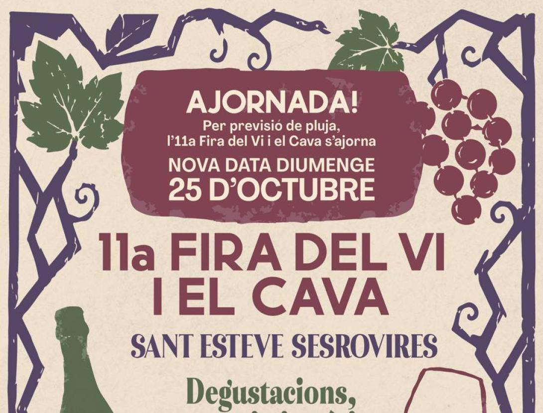 11ª  Fira del vi i el cava de Sant Esteve Sesrovires
