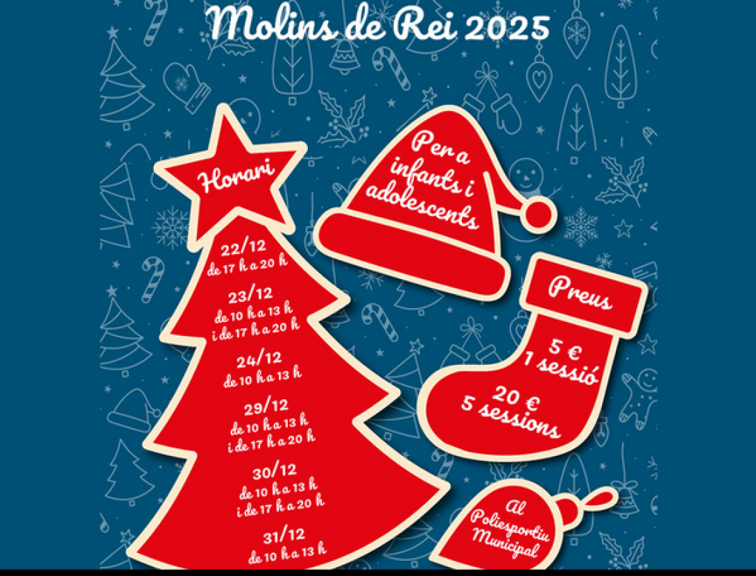 Parc de Nadal a Molins de Rei