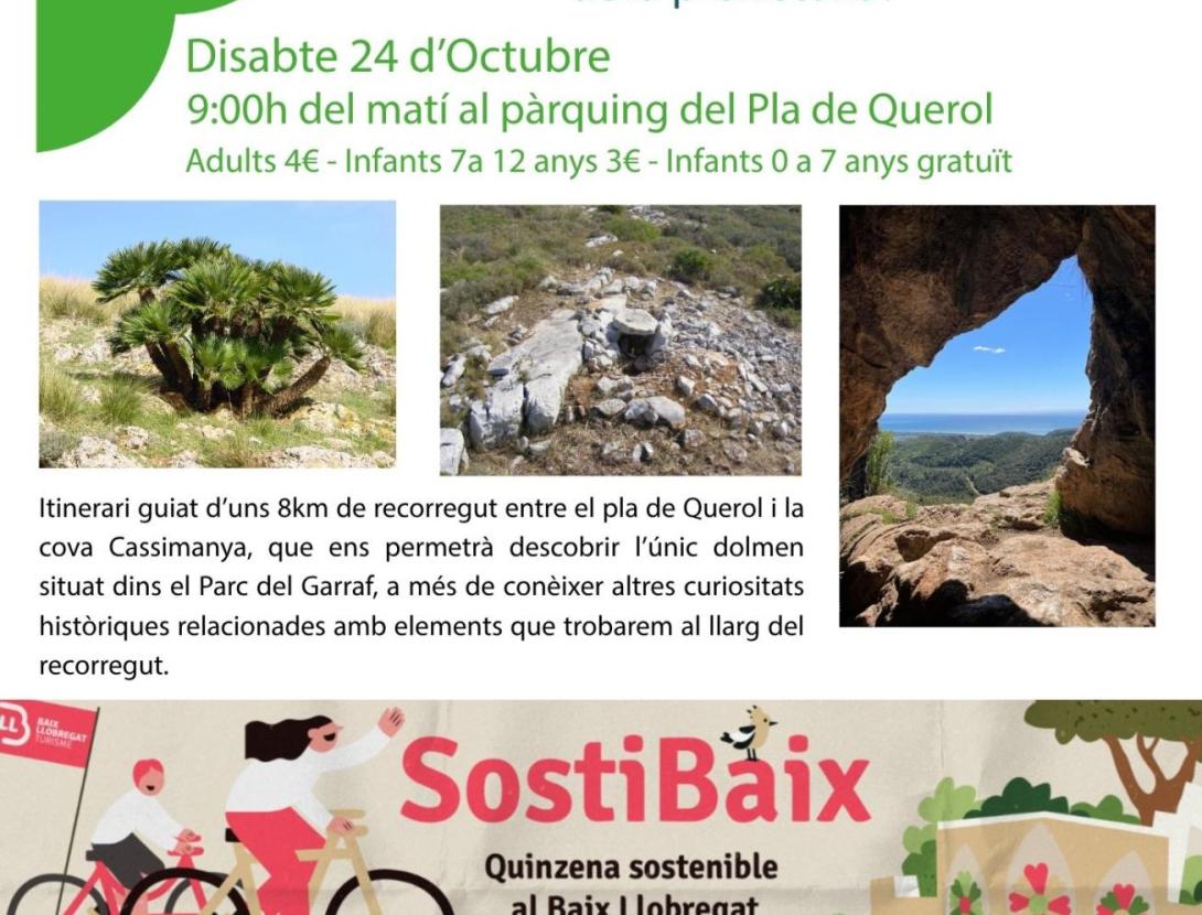 Passejades del Parc del Garraf. Del Dolmen del Campgràs a la Cova Cassimanya