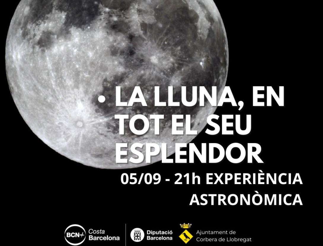 La lluna en tot el seu esplendor La lluna en tot el seu esplendor