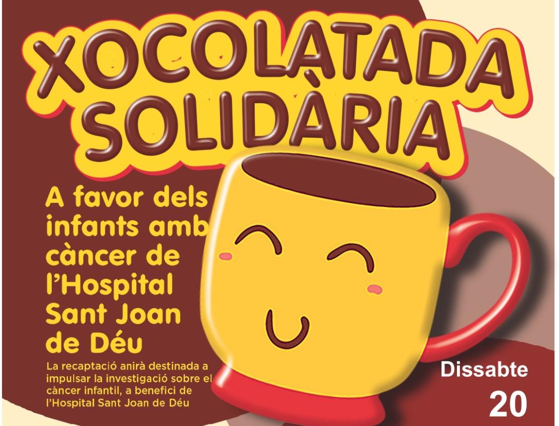 Festa solidària de Nadal, xocolatada i rifa solidària i activitats infantils.