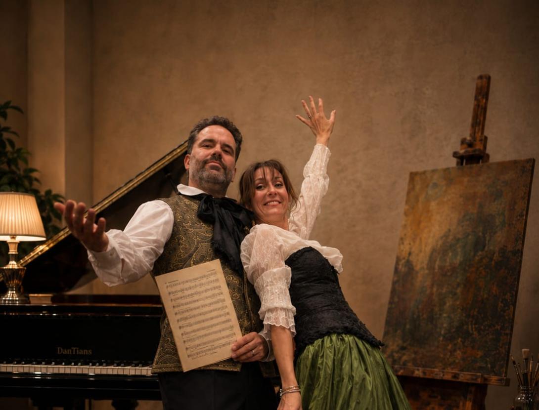 Concert de piano i pintura en viu "De 1548 a l'actualitat: viatge musical a la casa pairal de Cal Puigjaner"
