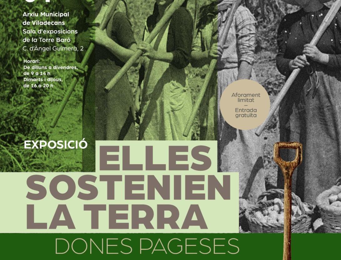 Exposició 'Dones pageses a Viladecans'
