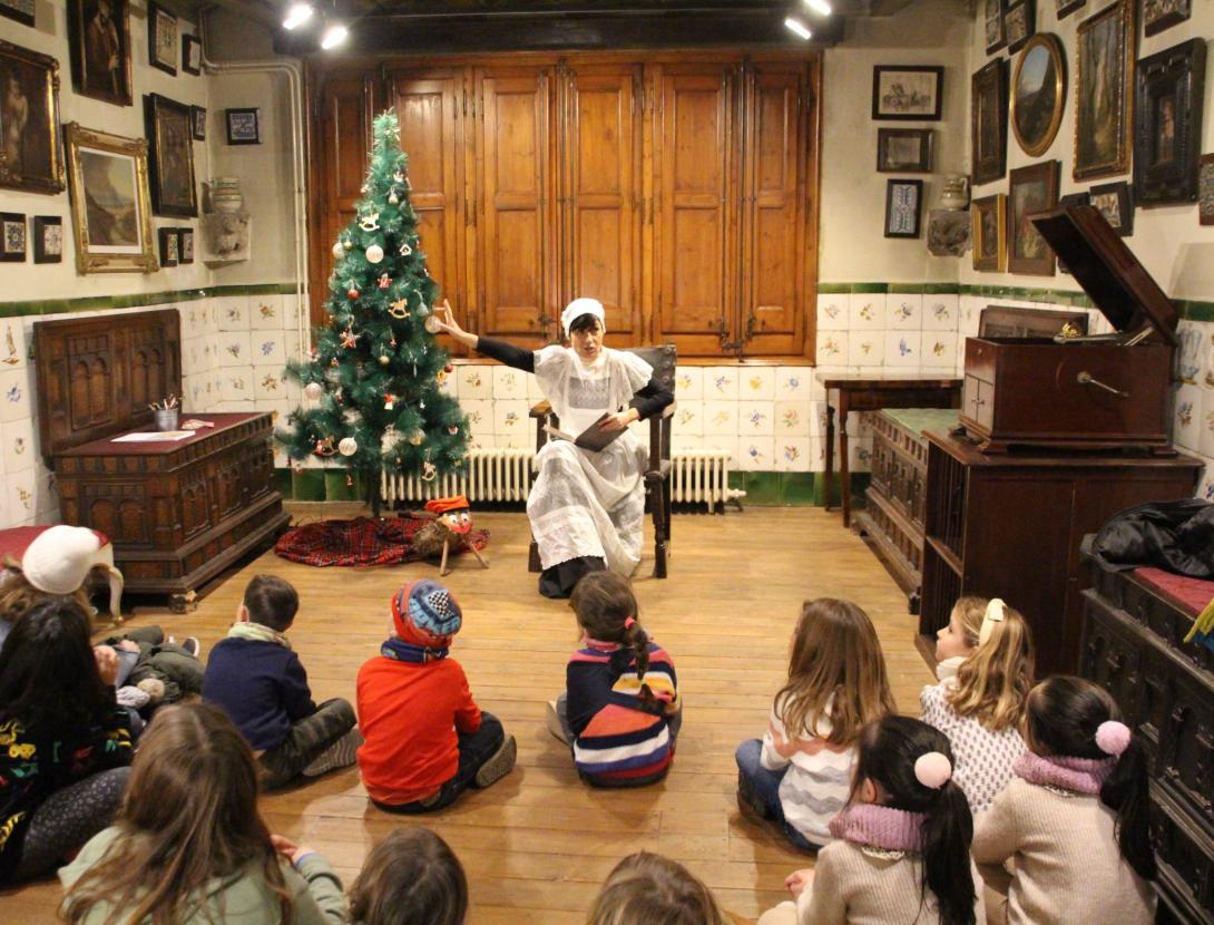 Conte de Nadal a &quot;L'Enrajolada&quot;, Casa Museu Santacana.