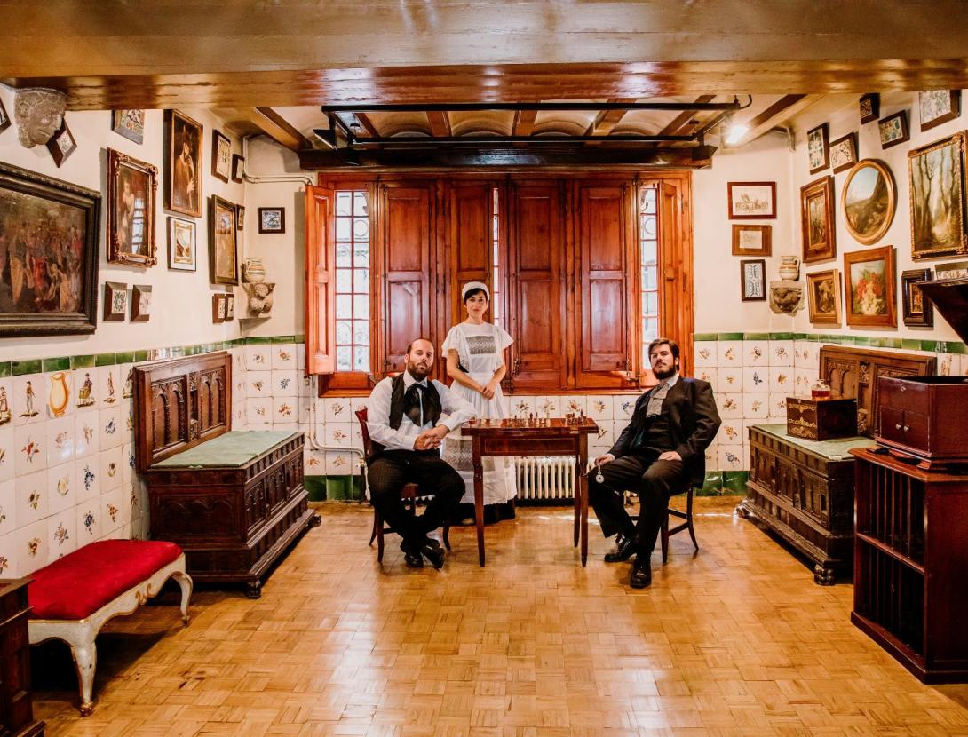 Visita teatralitzada a "L'Enrajolada", Casa Museu Santacana (s. XIX)