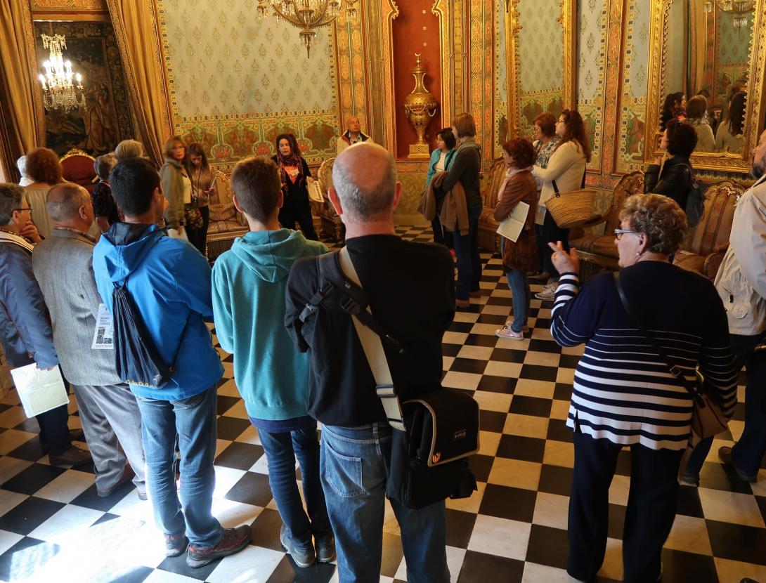 Visita guiada a la planta noble del Museu Palau Mercader Visita guiada a la planta noble del Museu Palau Mercader