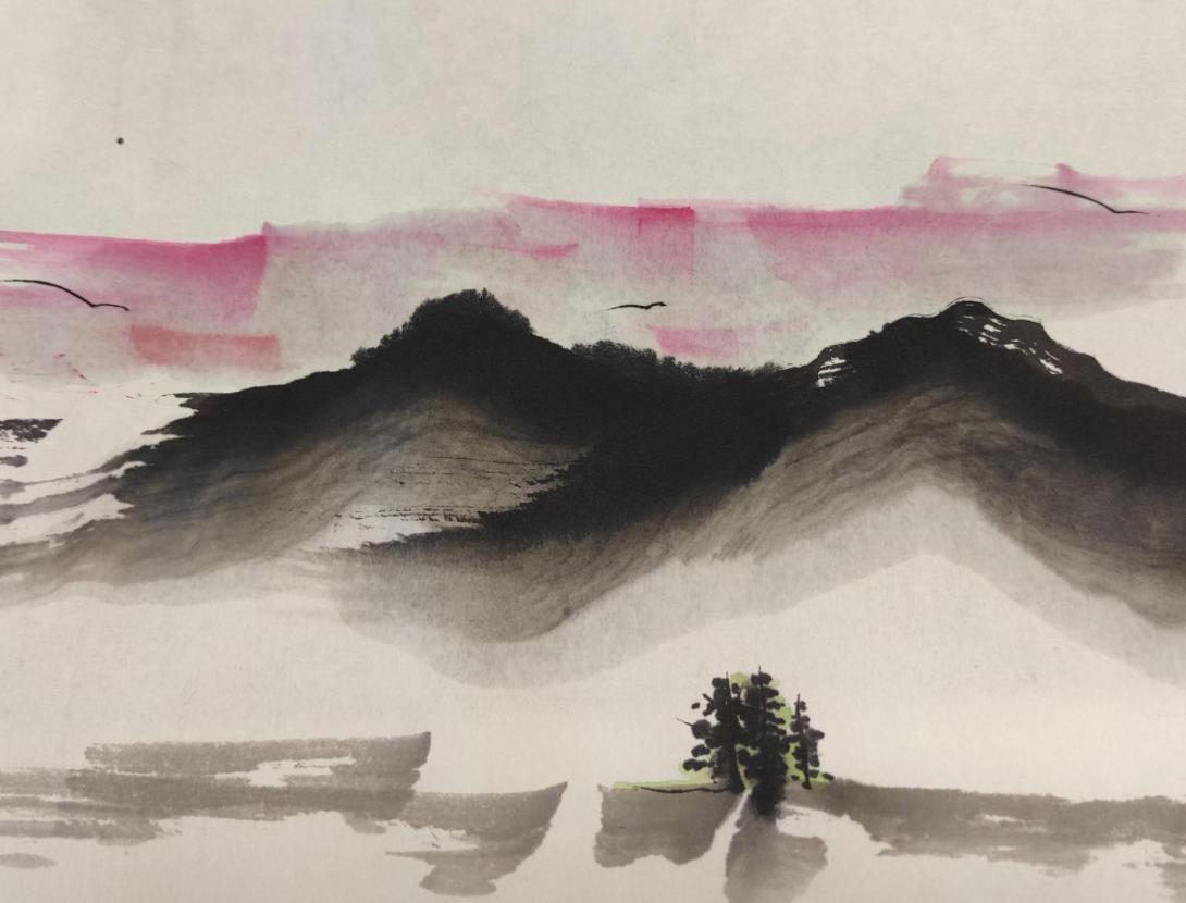 Suvi-e, connectant el pinzell al cor. Pintura japonesa i pintura amb vi Suvi-e, connectant el pinzell al cor. Pintura japonesa i pintura amb vi