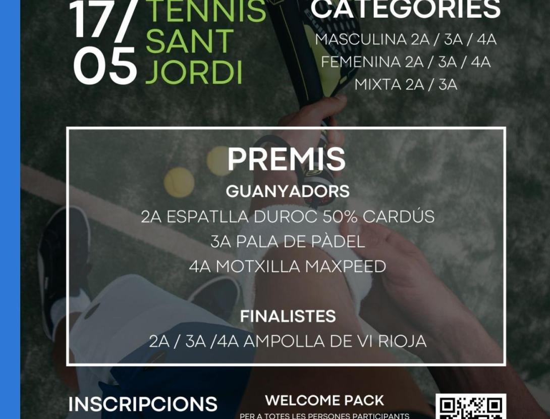 TORNEIG DE PÀDEL 3R ANIVERSARI