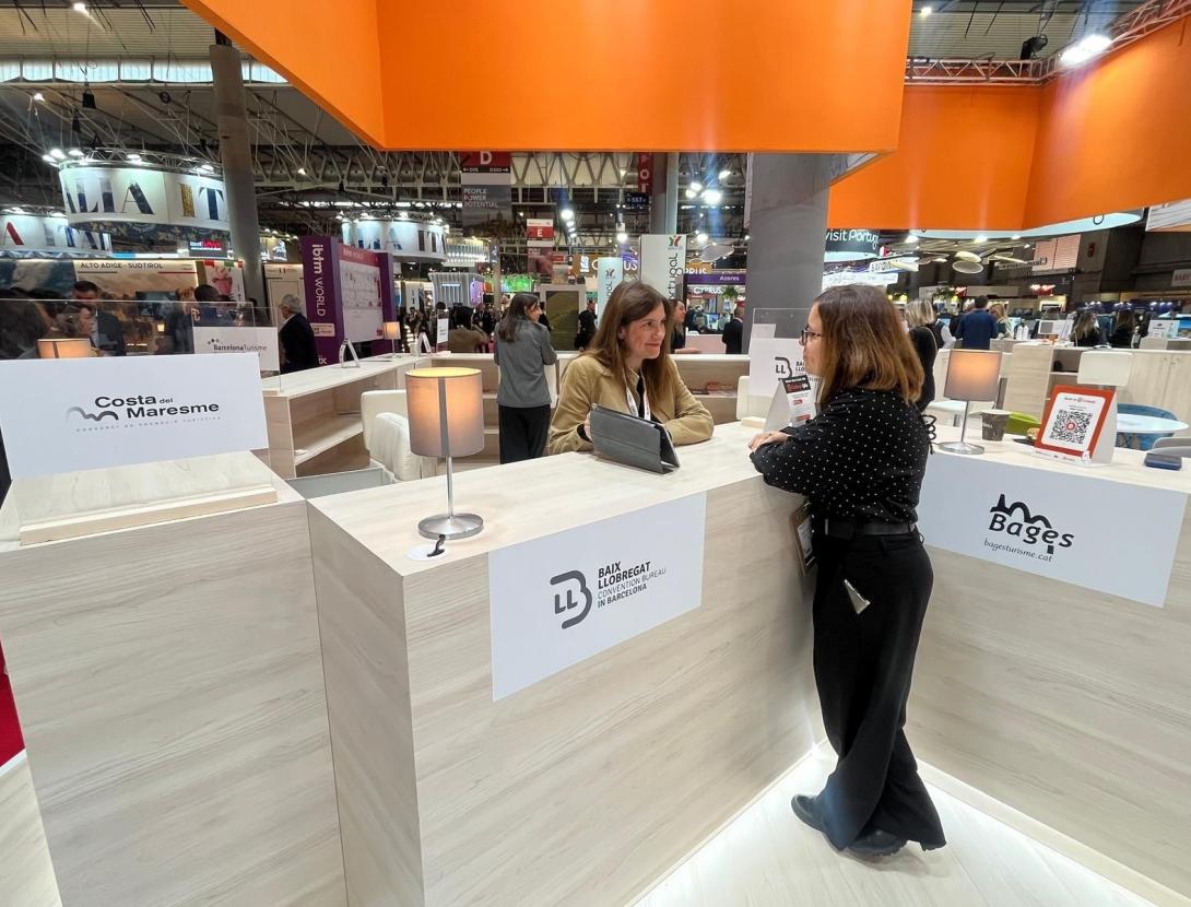 La fira IBTM es converteix en un gran aparador per l'oferta MICE del Baix Llobregat Baix Llobregat Convention Bureau dóna a conèixer el potencial MICE a la fira IBTM 2023