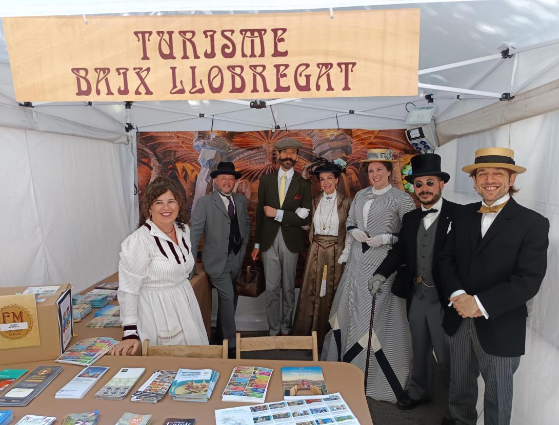 El Baix Llobregat es promociona a la 19a Fira Modernista de Barcelona El Baix Llobregat es promociona a la 19a Fira Modernista de Barcelona