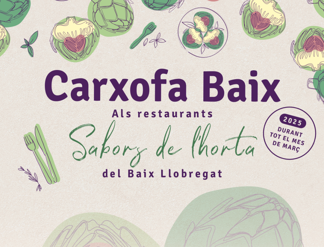 Gran acollida de la campanya 'Carxofa Baix al Restaurants Sabors de l'Horta' Èxit de la Campanya 'Carxofa Baix' en la Promoció Gastronòmica