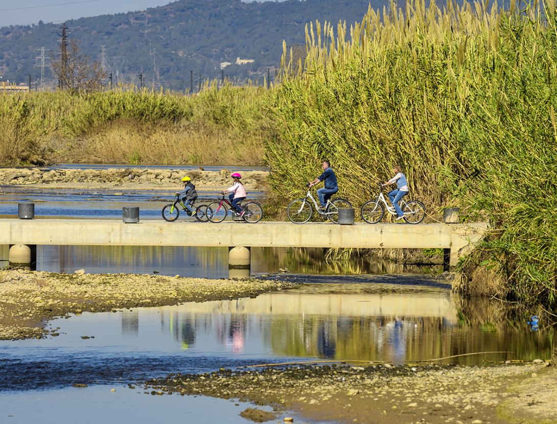 El riu Llobregat, un dels atractius més visitats de l’Àrea Metropolitana de Barcelona El riu Llobregat, un dels atractius més visitats de l'àrea metropolitana