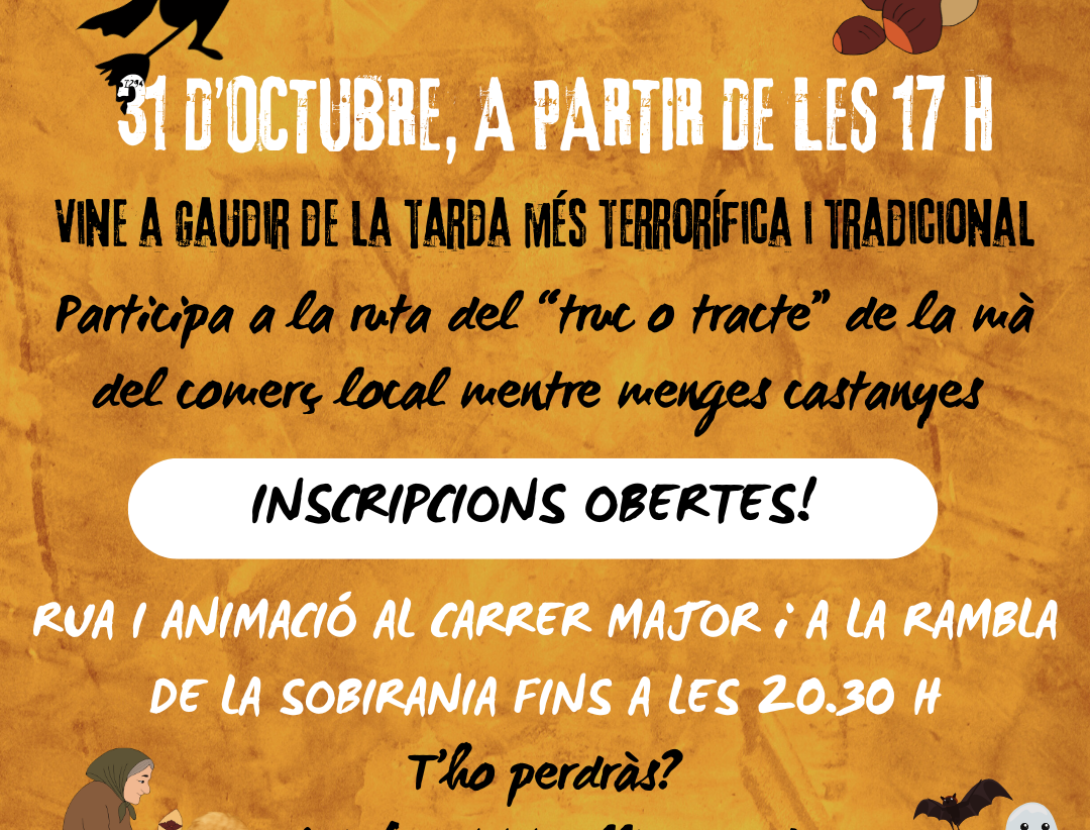 Halloween - Castanyada 2025 Vallirana Halloween - Castanyada 2025 Vallirana