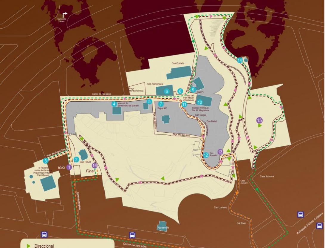 Ruta històrica "De la mà d'Esplugues" Ruta històrica "De la mà d'Esplugues"