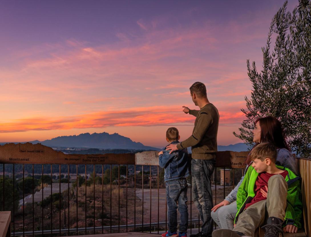 Ruta dels Balcons de Montserrat de Castellví de Rosanes O. Rodbag