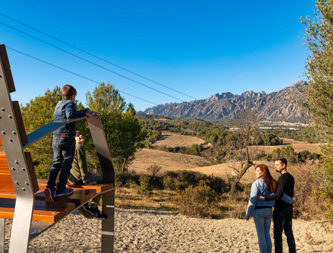 Les Sept Balcons de Montserrat Els Set Balcons de Montserrat