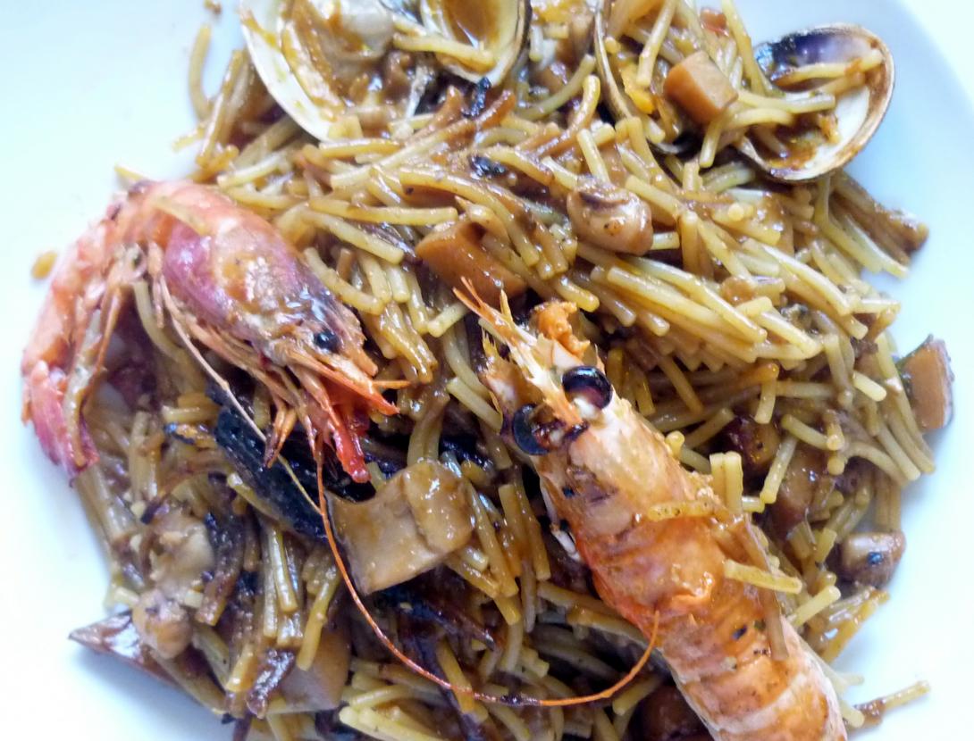 Masia Restaurant Can Pau Torrents arrosejat_fideos1b.jpg